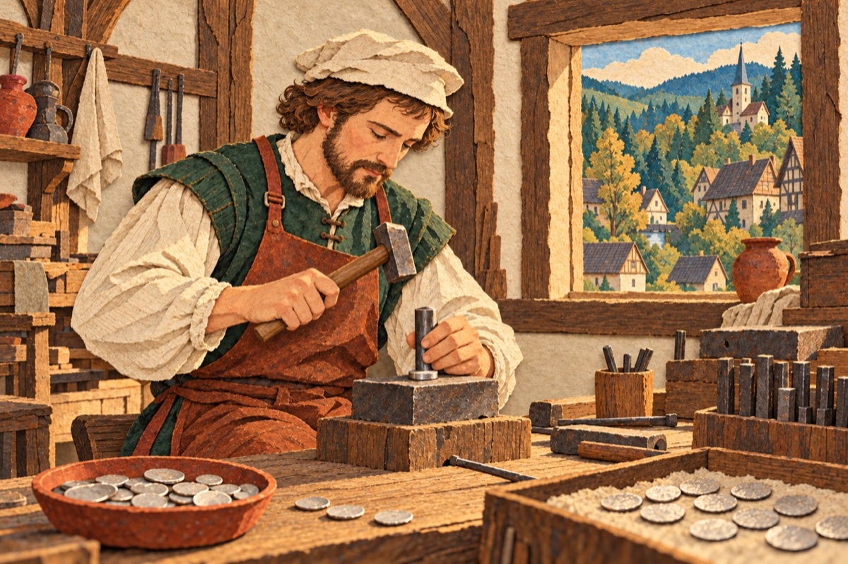 Kleingeld aus einem Tal